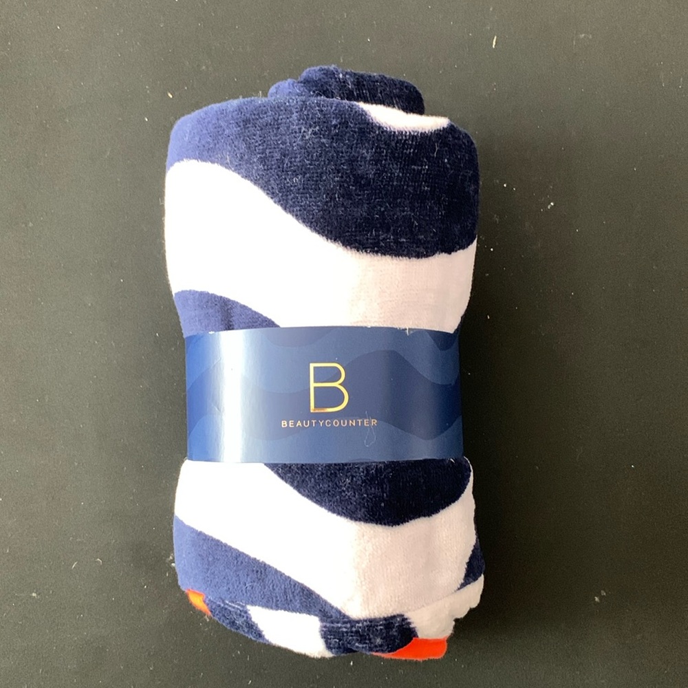 Beautycounter hooded towel for baby